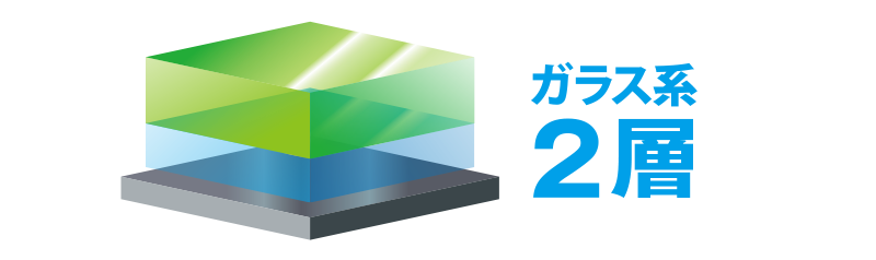 ガラス系 2層